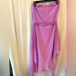 Lavender high, low skirt. Size Small. Alice & Trixie by Angela George.